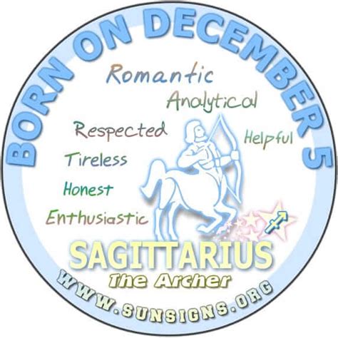 December 5 Zodiac